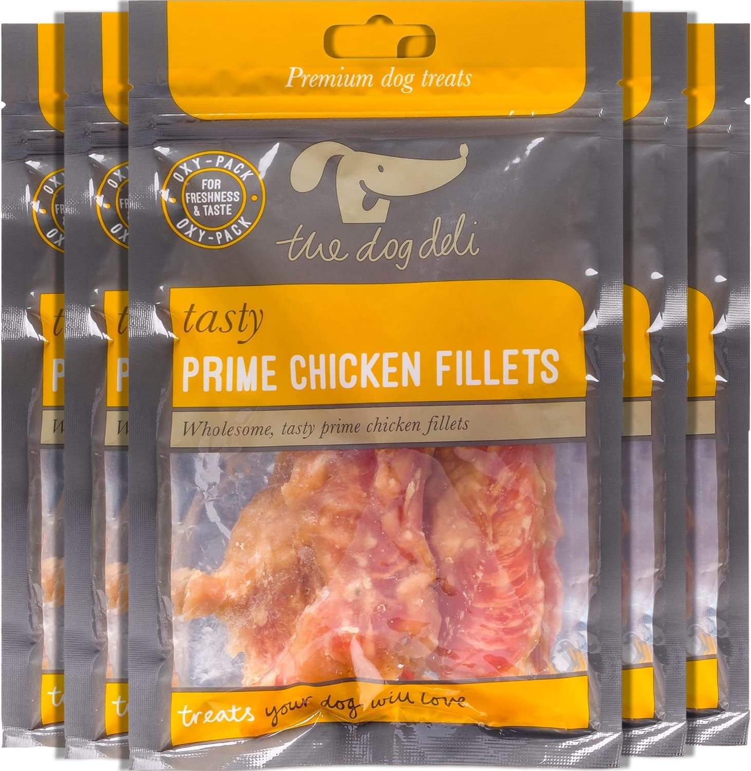 Petface The Dog Deli Prime Chicken Fillets Dog Treats, 100 g (Pack of 5) โ image 1