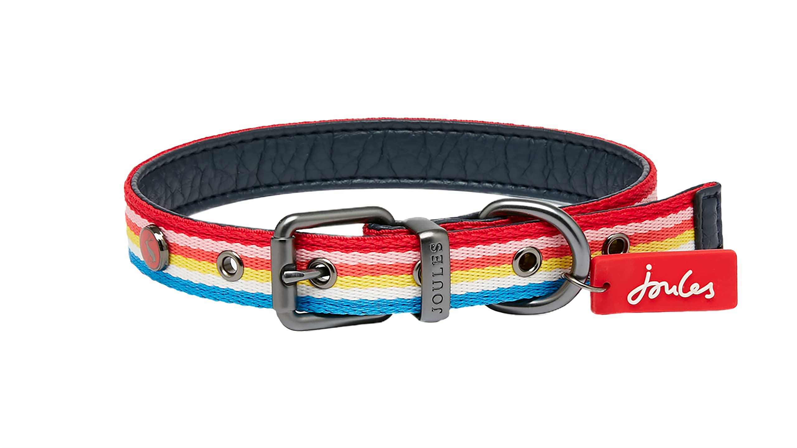 Rosewood Joules Rainbow Stripe Dog Collar Large