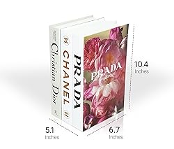 TOP CLADD Coffee Table Decorative Books For Home