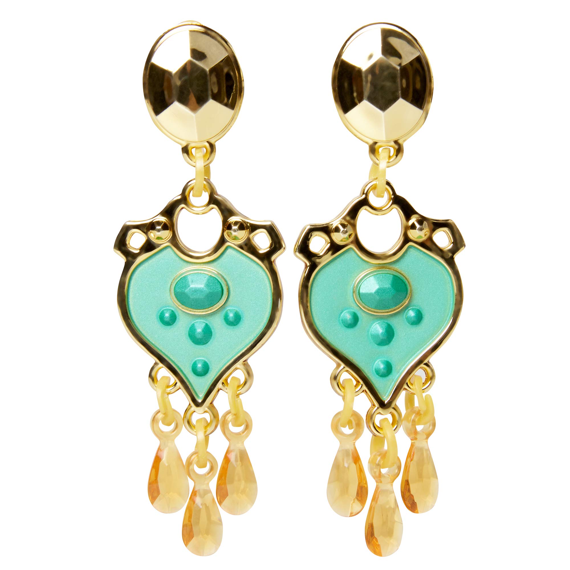 Aladdin Disney Jasmine Deluxe Royal Accessory Set, Includes: Shoes, Earrings, Cuff & Headdress 