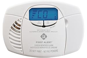 First Alert Battery Operated Carbon Monoxide Alarm with Digital Display