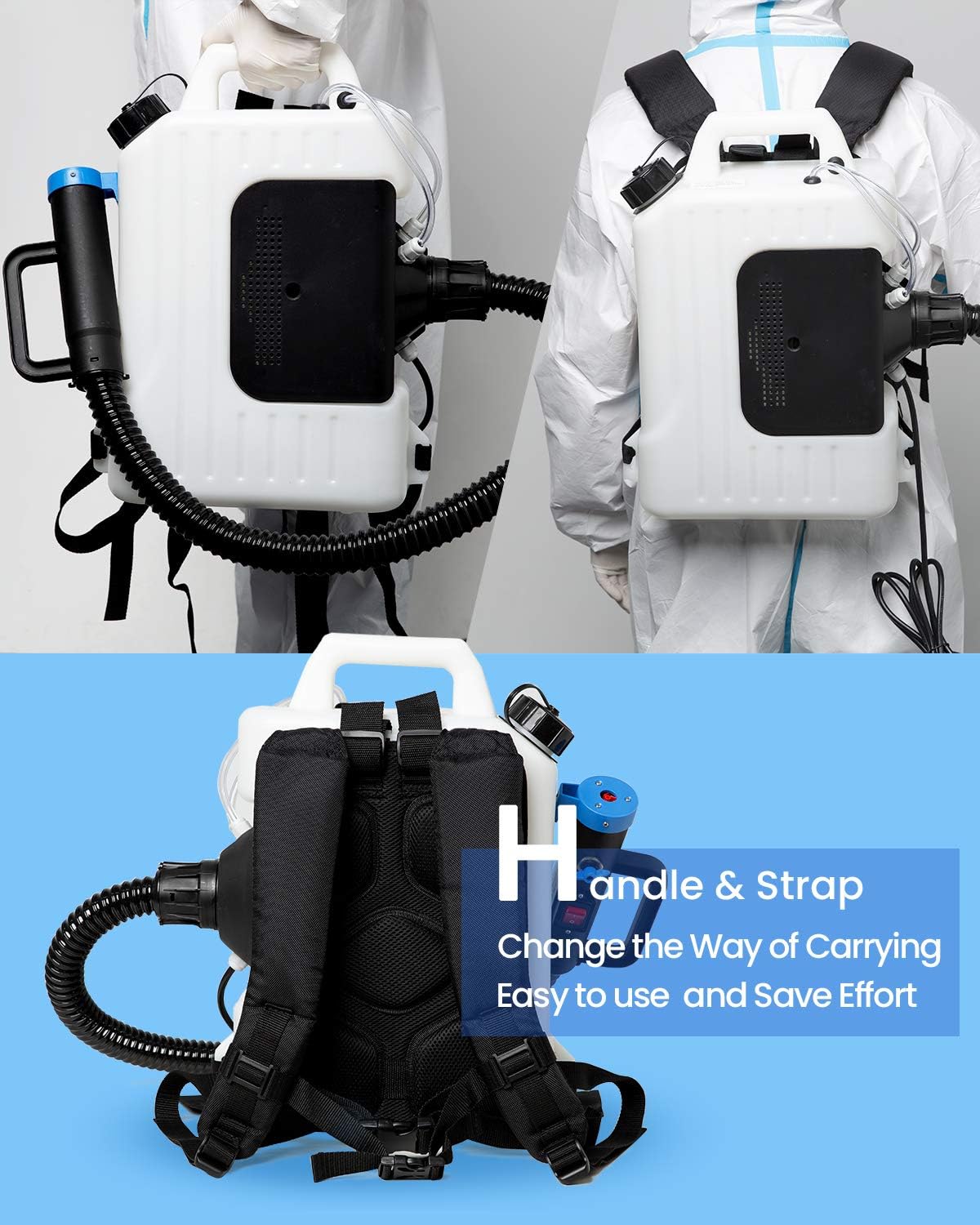 Sanitizing Backpack Newbyinn Disinfection Fogger Machine, Electric Backpack Sanitizer ...