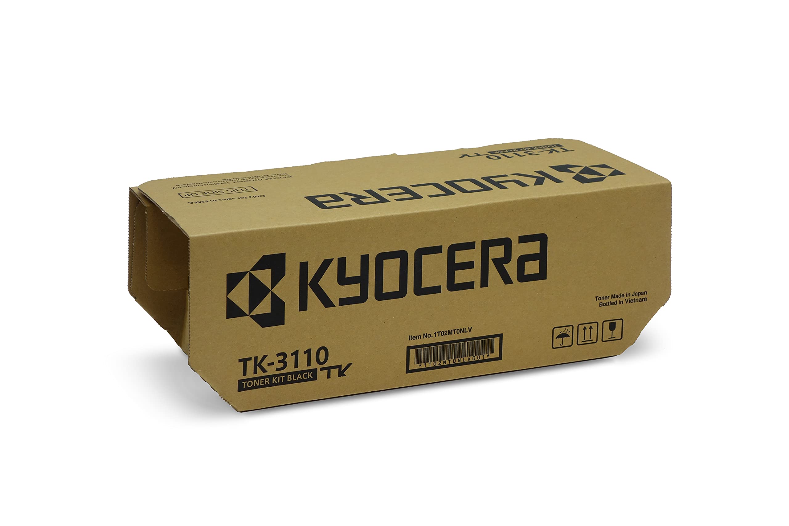 Kyocera TK-3110K Toner Black, Original Premium Cartdrige 1T02MT0NLV. Compatible ECOSYS FS-4100DN