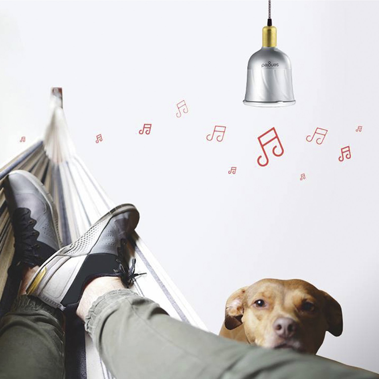 Sengled+ C01-BR30SP  Pulse Dimmable LED Light Bulb with a Built-In Wireless Bluetooth JBL Speaker, Satellite Bulb, Pewter