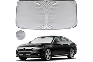 KAYZT Windshield Sun Shade for Honda Accord Sedan 2018-2025 Foldable Sunshade Front Window Custom Fit Accessories