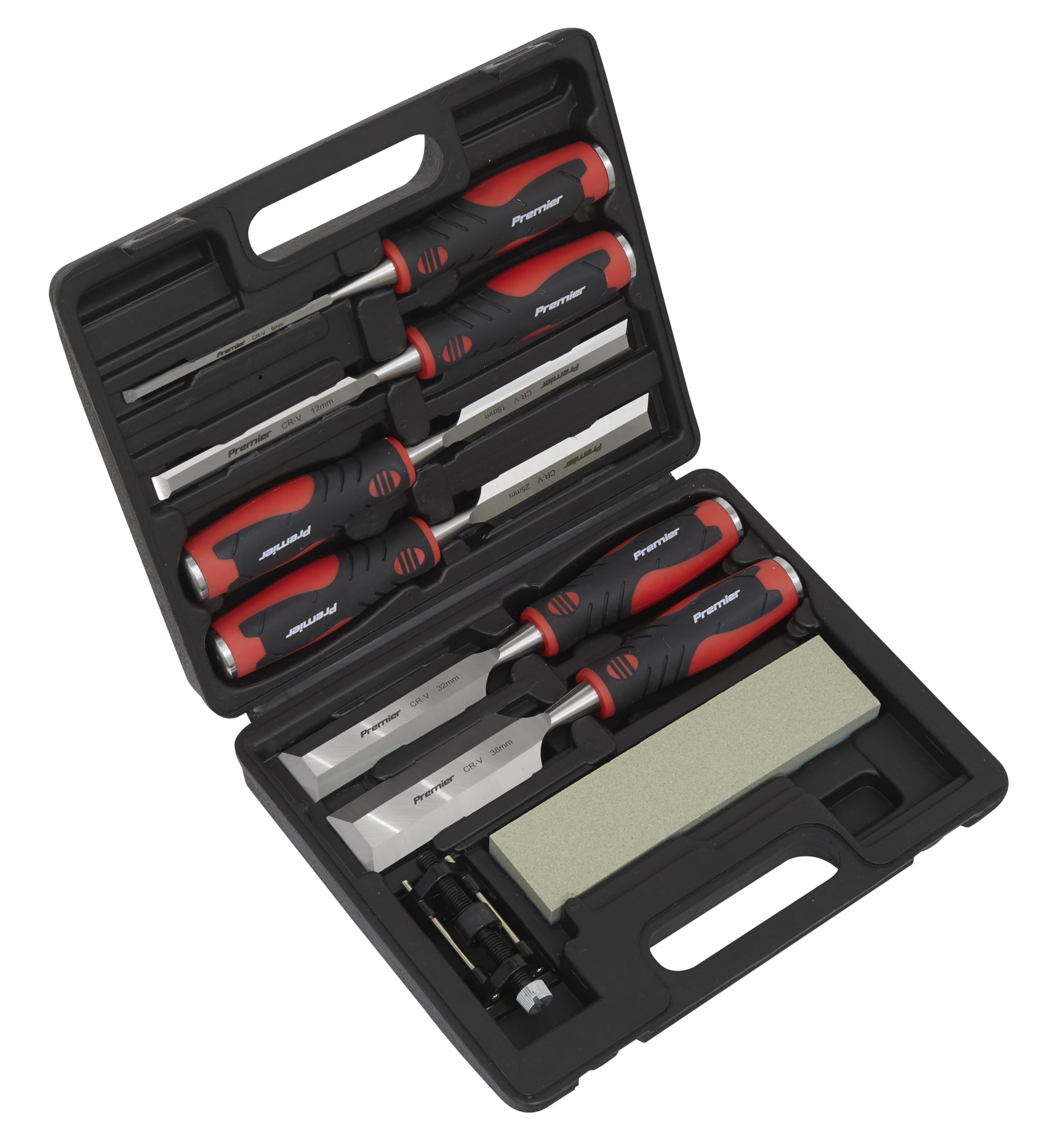Sealey AK9240 8pc Hammer-Thru Wood Chisel Set