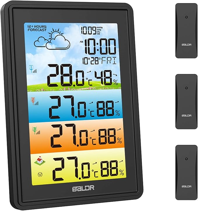 wetterstation mit wettervorhersage