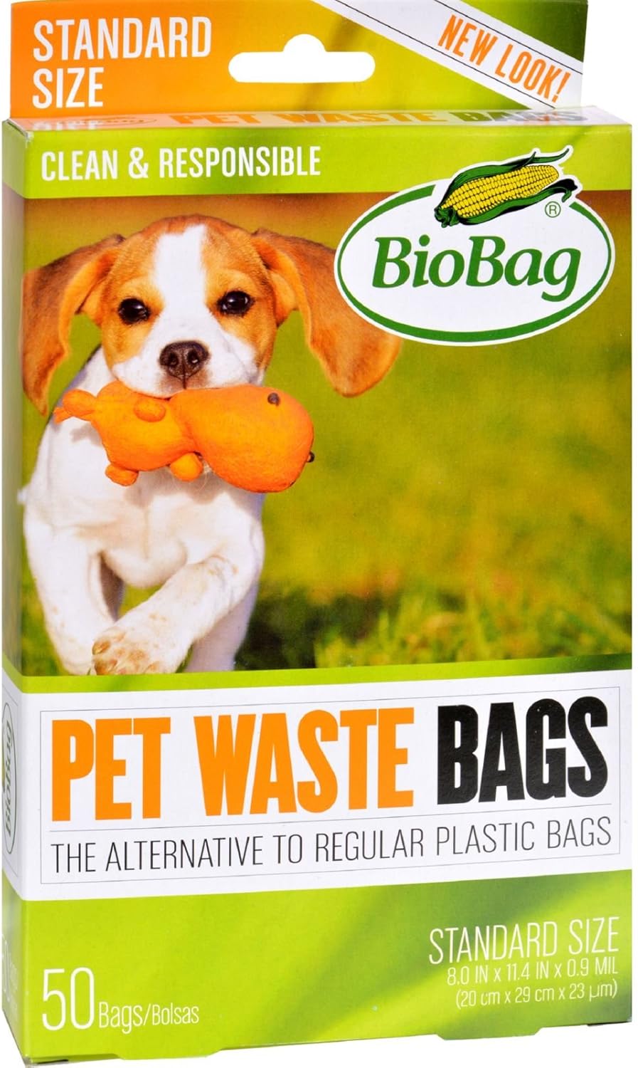 BioBag Dog Waste Bags 50 Count Case of 12 Alternative