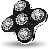Balder Pro Replacement Head for Remington Balder Pro Head Shaver SPR XR7000,5 Dual Track Heads for Remington Shaver Replacement Heads-Precision Electric Shaving for Bald Men.(1Pack)