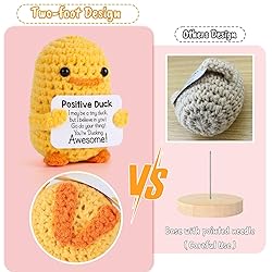 MBL Inspirational Crochet Positive Duck