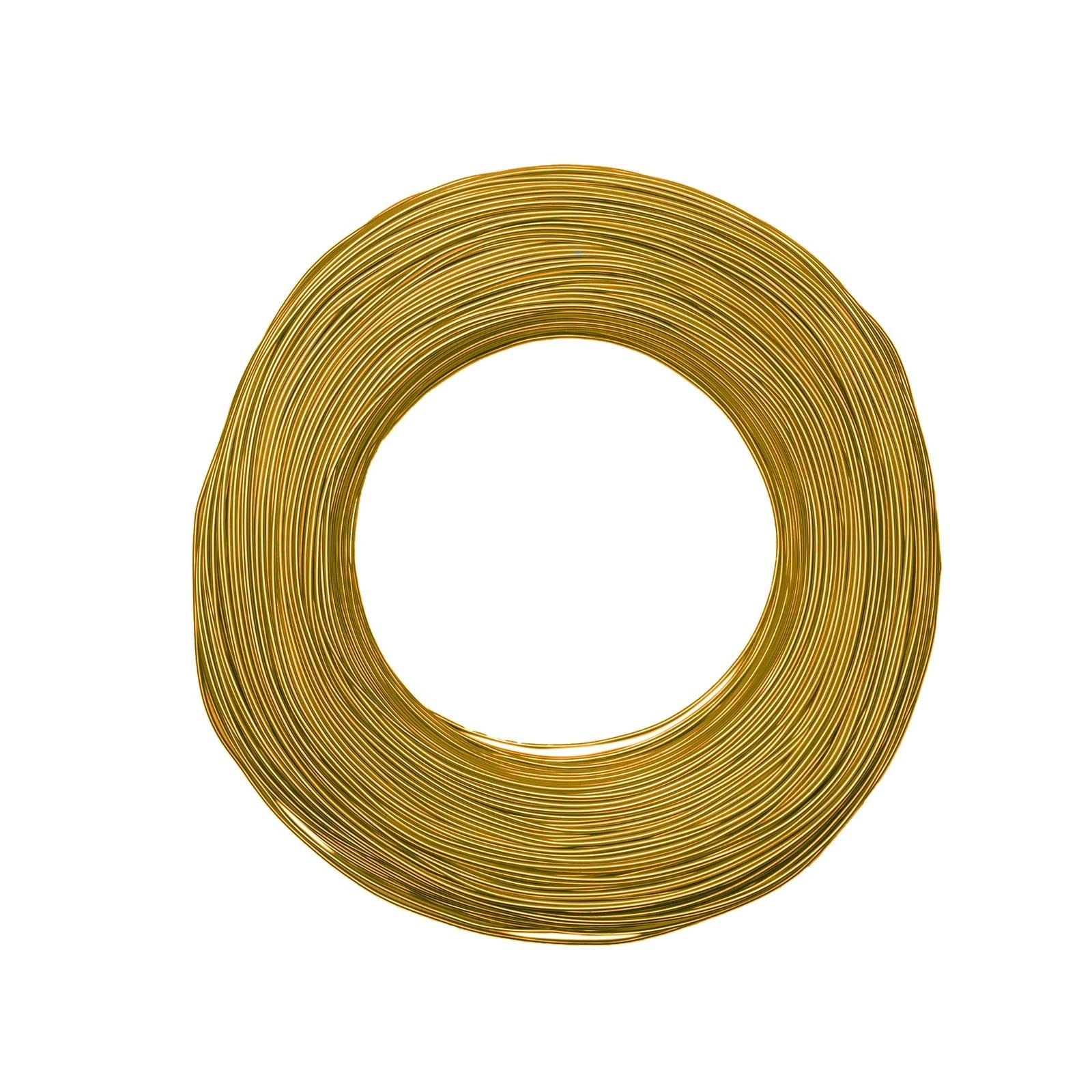 Vaessen Creative Aluminium Wire, Gold, One Size