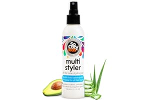SO COZY SoCozy Multi Styler, Styling Hair Spray for Kids, Safe for Everyday Use (5.2 Fl Oz) Holds Like a Light Gel, Gentle Formula with Quinoa, Vitamin B5 & Aloe, No Parabens, Sulfates or Synthetic Colors