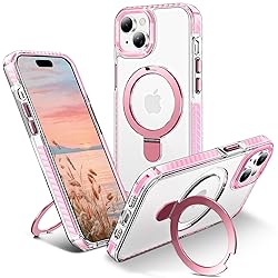 UMIONE for iPhone 15 Plus Magnetic case with Stand