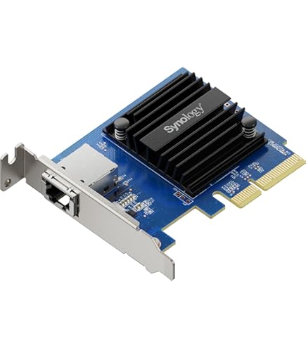 Amazon.com: Synology 2-Port 10GbE RJ-45 PCIe Network Adapter
