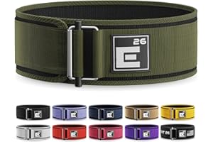 Self-Locking Weight Lifting Belt - Premium Weightlifting Belt for Serious Functional Fitness, Weight Lifting, and Olympic Lif