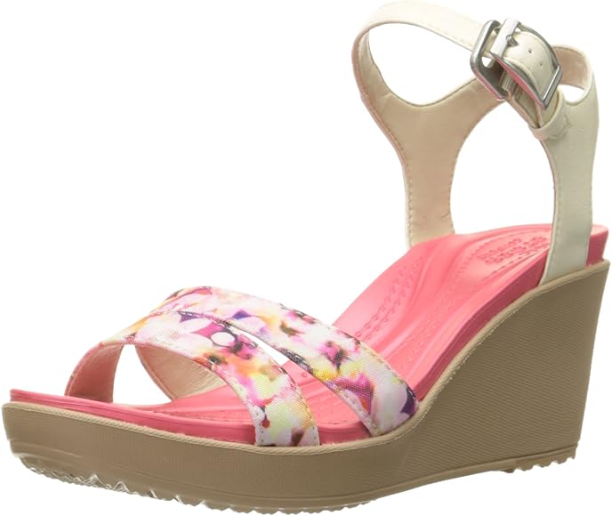 crocs leigh wedge uk