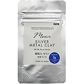 Nitto Morin Silver Metal Clay, 99.9% Pure Silver Weight 5g, Clay Weight 5.6g, Precious Metal Clay for Making Fine Silver Jewelry, Made in Japan