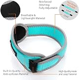 CAMBIVO 2 Pack Patella Knee Strap Adjustable Tendon Knee Support Brace view 2