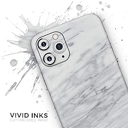 Design Skinz White & Grey Marble Surface V2