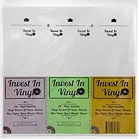 50 Master Sleeves Rice Paper Anti Static LP Inner Sleeves Mobile Fidelity MFSL Style Vinyl Record Sleeves Provide Your LP Col