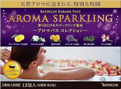 Amazon バスクリン カラダプラス アロマスパークリング アロマバスコレクション 30g 12包入り 入浴剤 医薬部外品 粉末入浴剤 バスソルト 通販 Amazon バスクリン カラダプラス アロマスパークリング アロマバスコレクション 30g 12包入り 入浴剤 医薬部外品 粉末入浴剤 バスソルト 通販