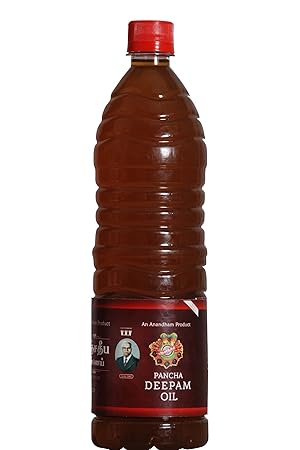 VVV Anandham Anandham Pancha Deepam Puja Oil 1 Litre Pet Bottle
