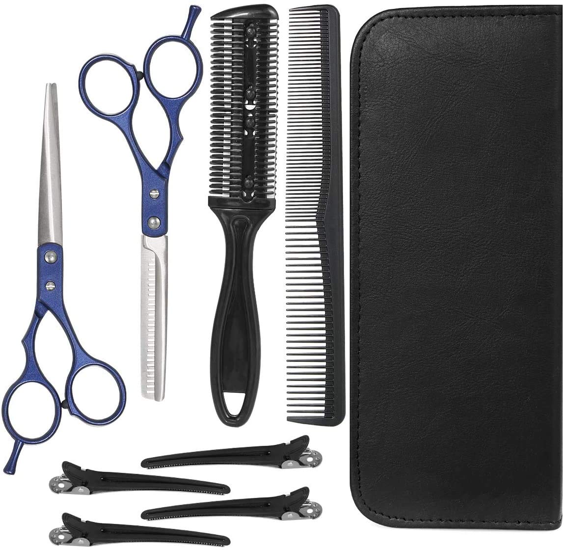 Hair Trimming Scissors Shears 8 in 1 Hairdressing Scissors