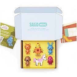 Sago Mini, Figurine Pack with 6 Toy Figures and
