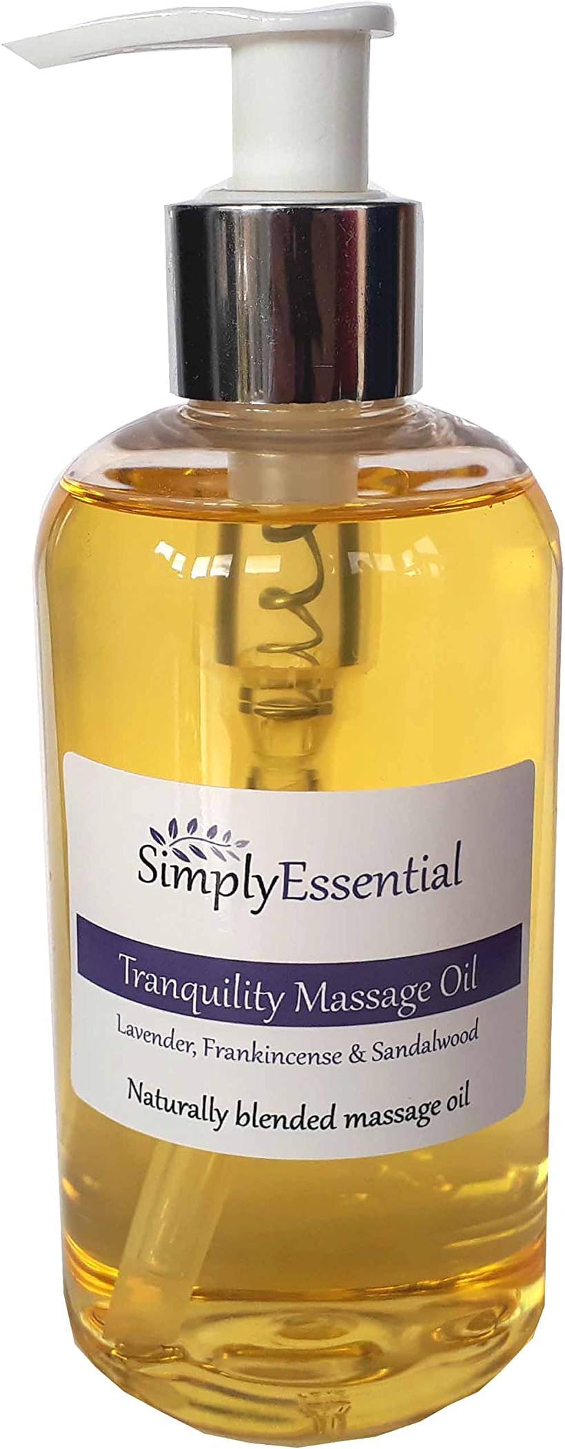 Simply Essential Tranquility massage oil 250ml De-stress, Relax, Stress Relief, Calming relaxing