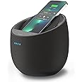 Belkin SOUNDFORM Elite Hi-Fi Smart Speaker + Charger (Alexa Voice-Controlled Bluetooth Speaker) Sound Technology By Devialet, Fast Wireless Charging for iPhone, Samsung Galaxy & More - Black