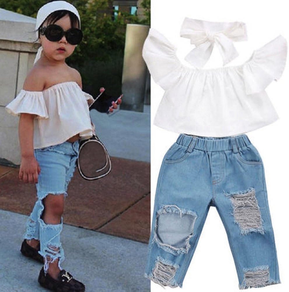 Distribution Panels Toddler Baby Girls Kids Summer Outfits Clothes for 15 Years Old Cuekondy