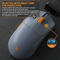 Darmoshark M3SPRO Wireless Gaming Mouse,Tri-Mode