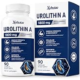 Xvihutae Urolithin A 1800mg Capsules, 90 Count, 45-Day Supply | Urolithin A (as Urolithin A Sodium), 1800 mg per serving; 90 vegan capsules provide a 45-day supply