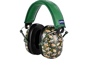 TacGuru 130 Special Edition, Kids Ear Protection Earmuffs, Hearing Protection for Kids, One Size for 3-16 Yr Old