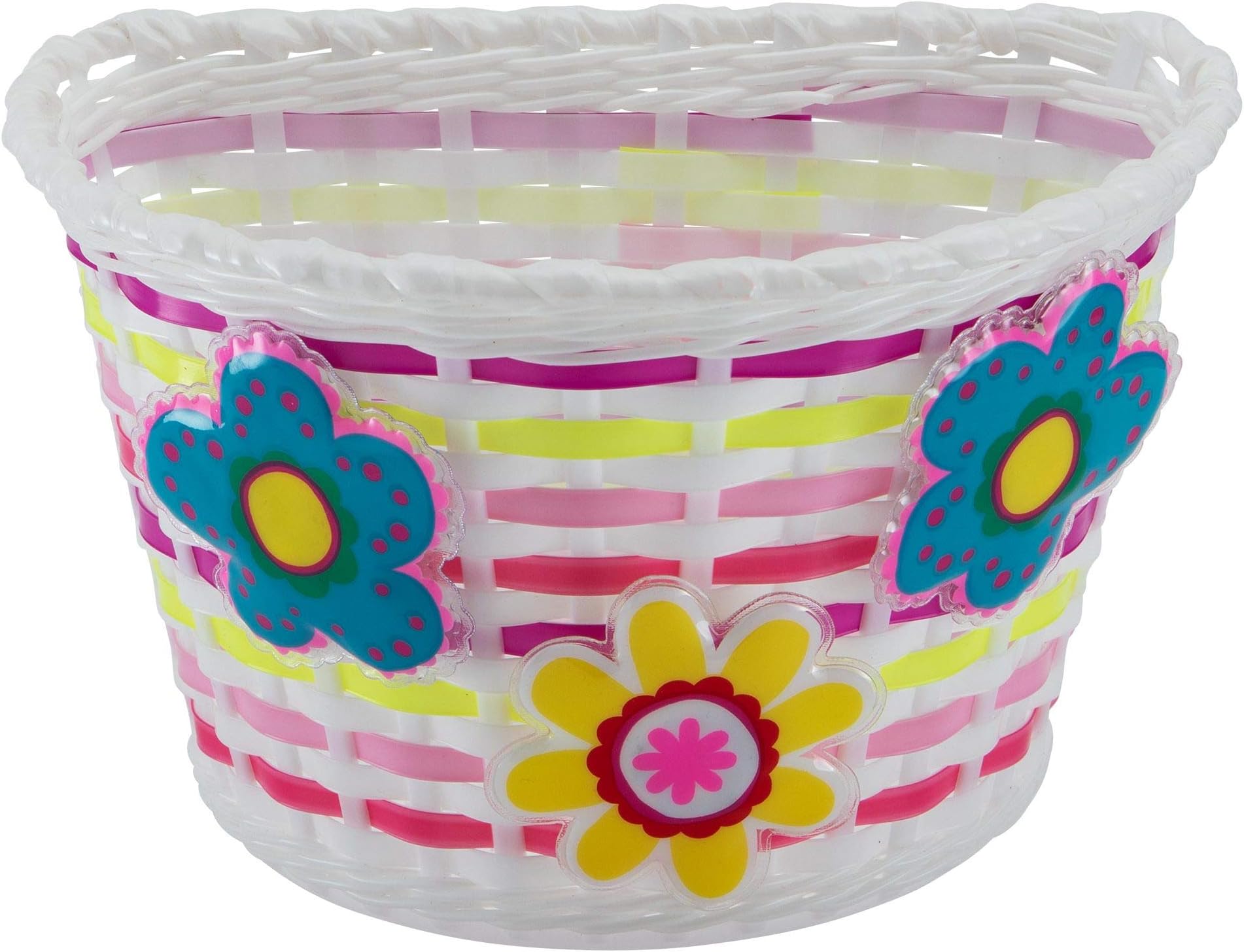 Schwinn Girls Bicycle Basket, Kids Front Bike Accessory