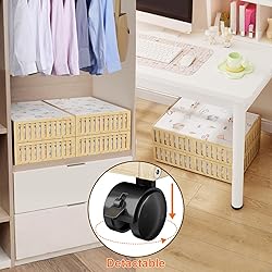 Landmok Bamboo Under Bed Storage