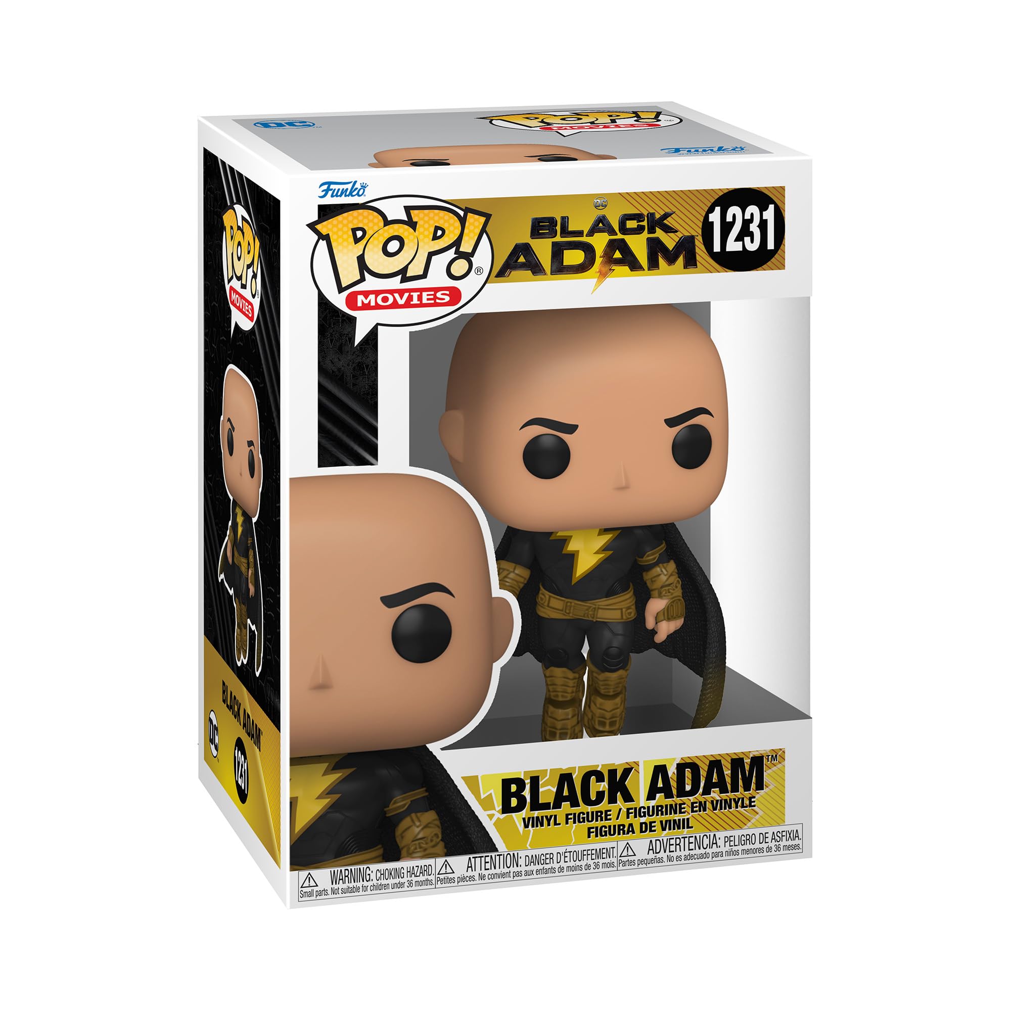Funko POP! Movies: DC - Black Adam Flying With Cape - Collectable Vinyl Figure - Gift Idea - Official Merchandise - Toys for Kids & Adults - Movies Fans - Model Figure for Collectors and Display