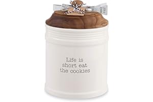 Mud Pie Circa Cookie Jars (Life is Short)