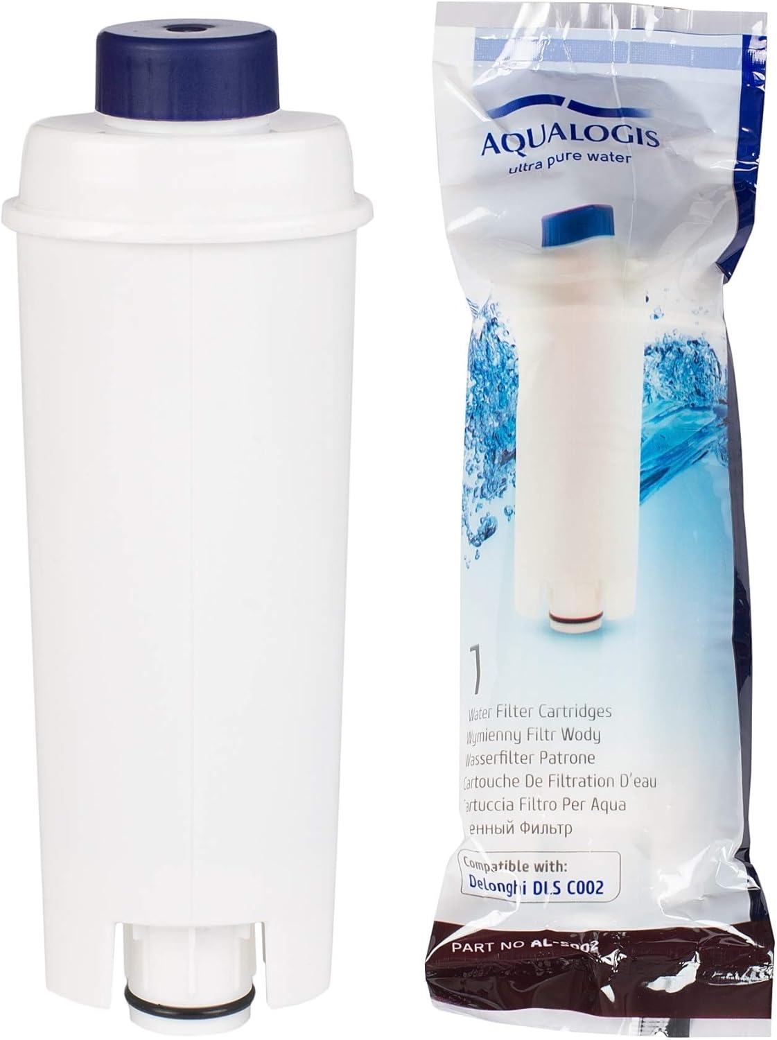 Kaffeemaschinenfilter für DLSC002 mit Aktivkohleweicher ETAM Esam EC