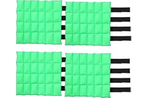 Libbipaw Reusable Gel Horse Ice Boots (Set of 4) - Adjustable Leg Wraps for Cooling Relief on Hocks, Knees & Ankles, Durability & Cooling in Active Horses