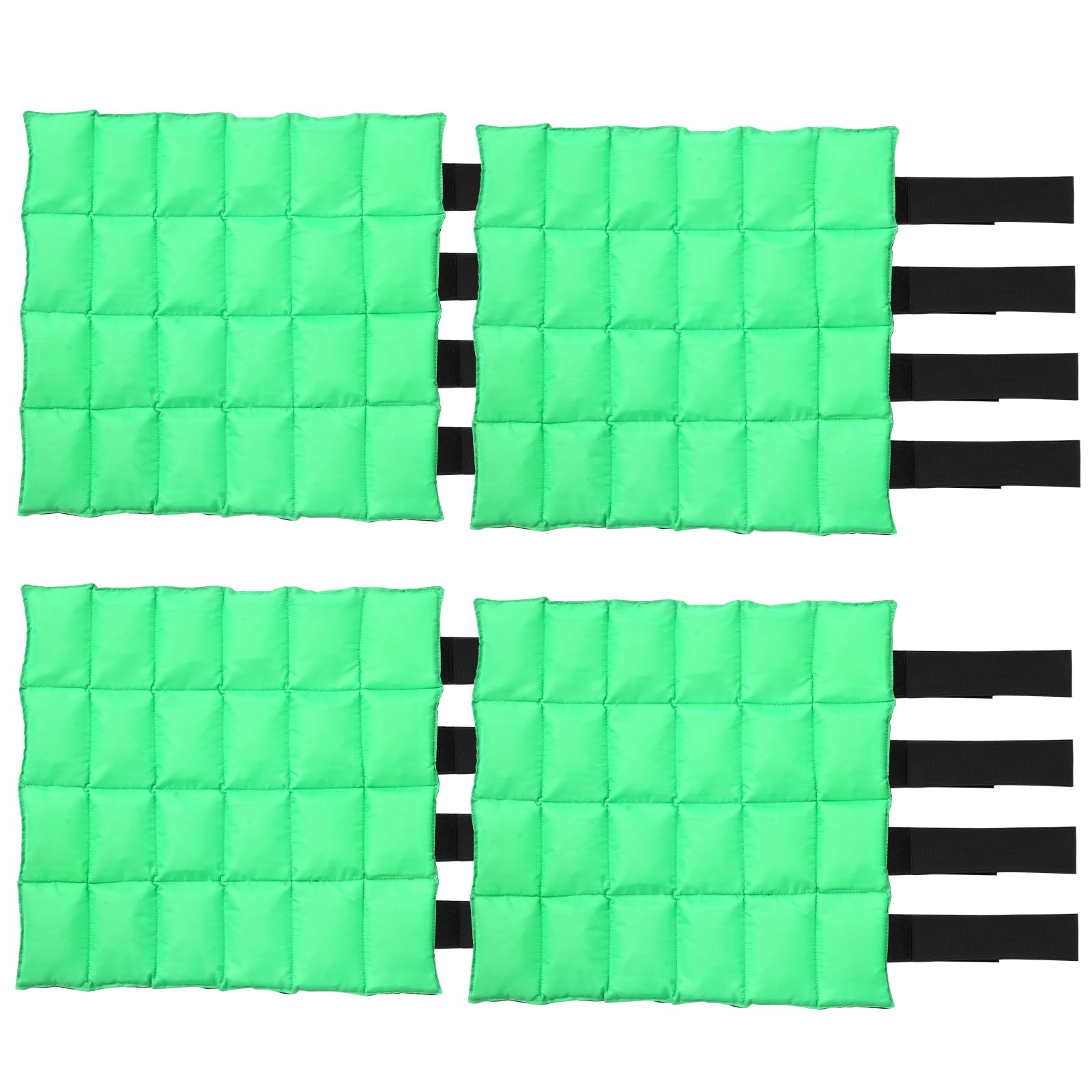 Photo 1 of Libbipaw Reusable Gel Horse Ice Boots (Set of 4) - Adjustable Leg Wraps for Cooling Relief on Hocks, Knees & Ankles, Durability & Cooling in Active Horses