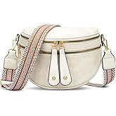 KKXIU Crossbody Sling Bag for Women Trendy Fanny Pack Vegan Leather Chest Bag | Trendy