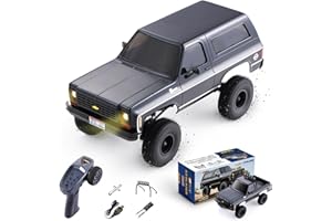 BEEZRC FMS RC Crawler 1/24 FCX24 K5 PRO RTR Brushless 4WD RC Rock Truck 900mAh Hobby RC Car for Adult Model Remote Control Ca