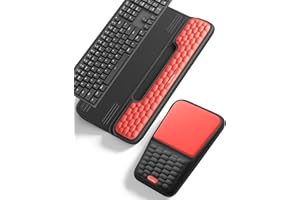 Vaydeer Keyboard Stand with Wrist Rest, Gaming Wrist Support Pad, Ergonomic Hand Rest Arm Memory Foam for Palm Typing Comfort