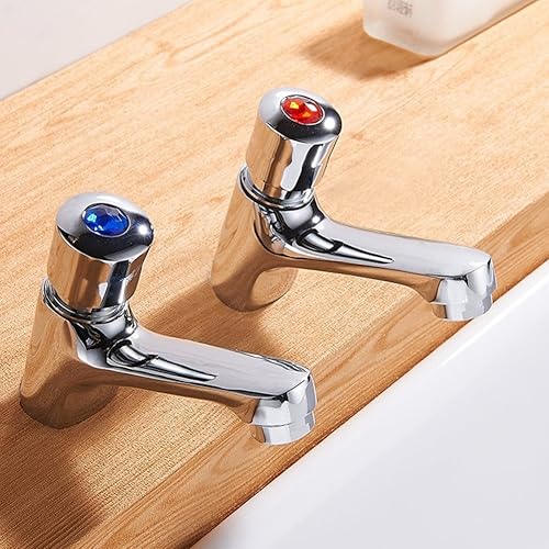Self Closing Auto Off Water Saver Basin Taps by Grand Taps UK (1025) Amazon.co.uk DIY & Tools