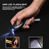 SUMAS 3 Pack Personal Safety Alarm 140DB Loud Keychain with LED Light for Women view 5