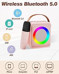 VERKB Mini Karaoke Machine for Kids