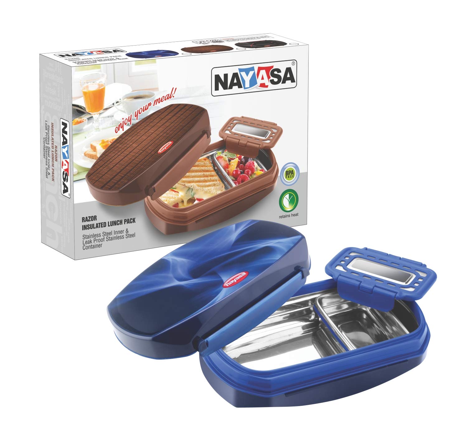 nayasa insulated lunch box