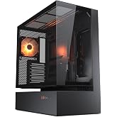 Cougar CFV235 ES ATX Computer Gaming PC Case Black | Pre-Installed 120mm ARGB PWM Fan, Dual Magnetic Dust Filters, Supports up to 430mm GPUs, Ideal for Office Workers &amp; Gamers
