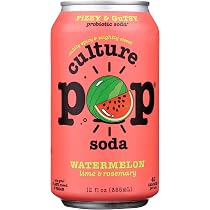 Amazon.com : Culture Pop Soda Sparkling Probiotic Drink, 40 ...